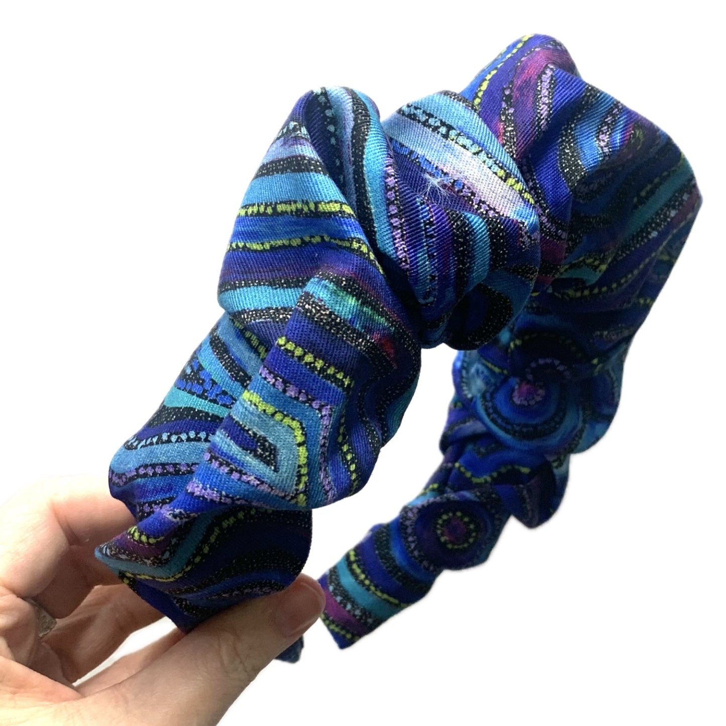 THIS BIRD HAS FLOWN -  "Emu Dreaming" - JUMBO SCRUNCHIE HEADBANDS
