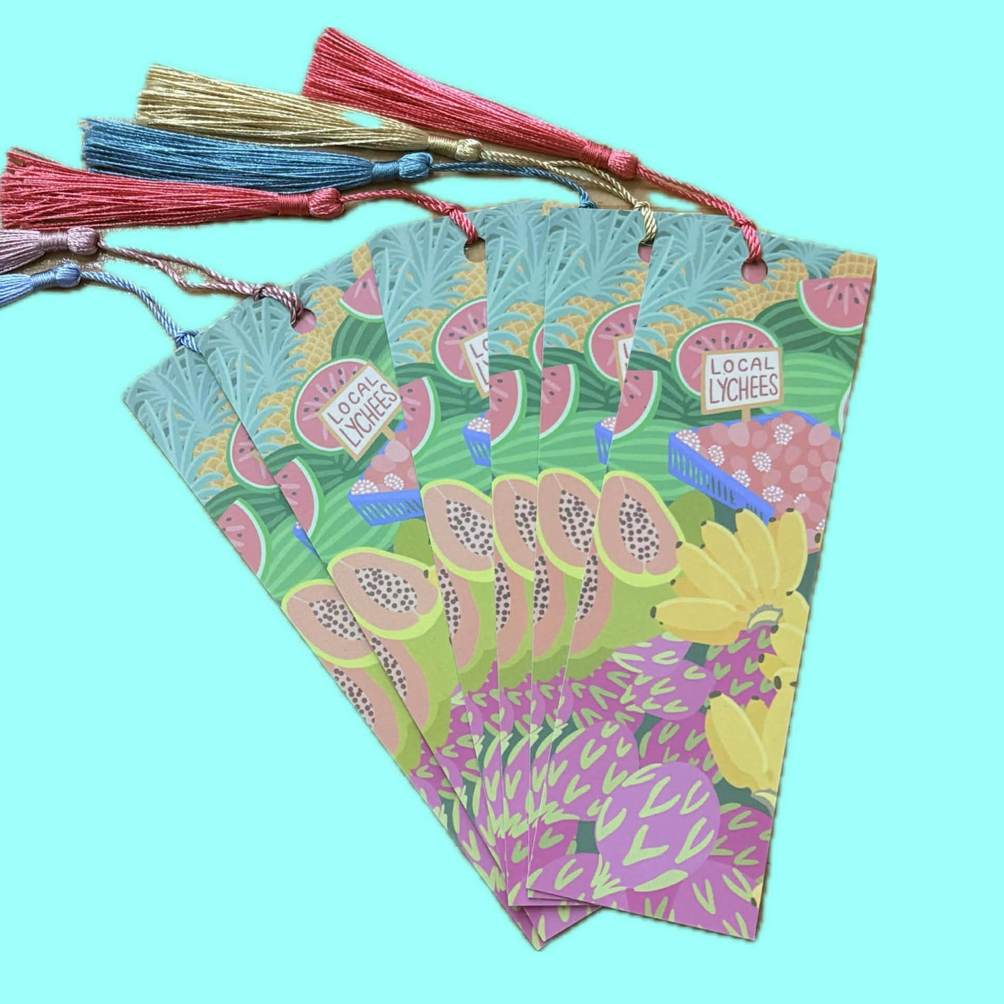Designs by Claudia - Rusty's Market Bookmark