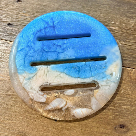 BRENDA STONE ART - Resin Coaster Round