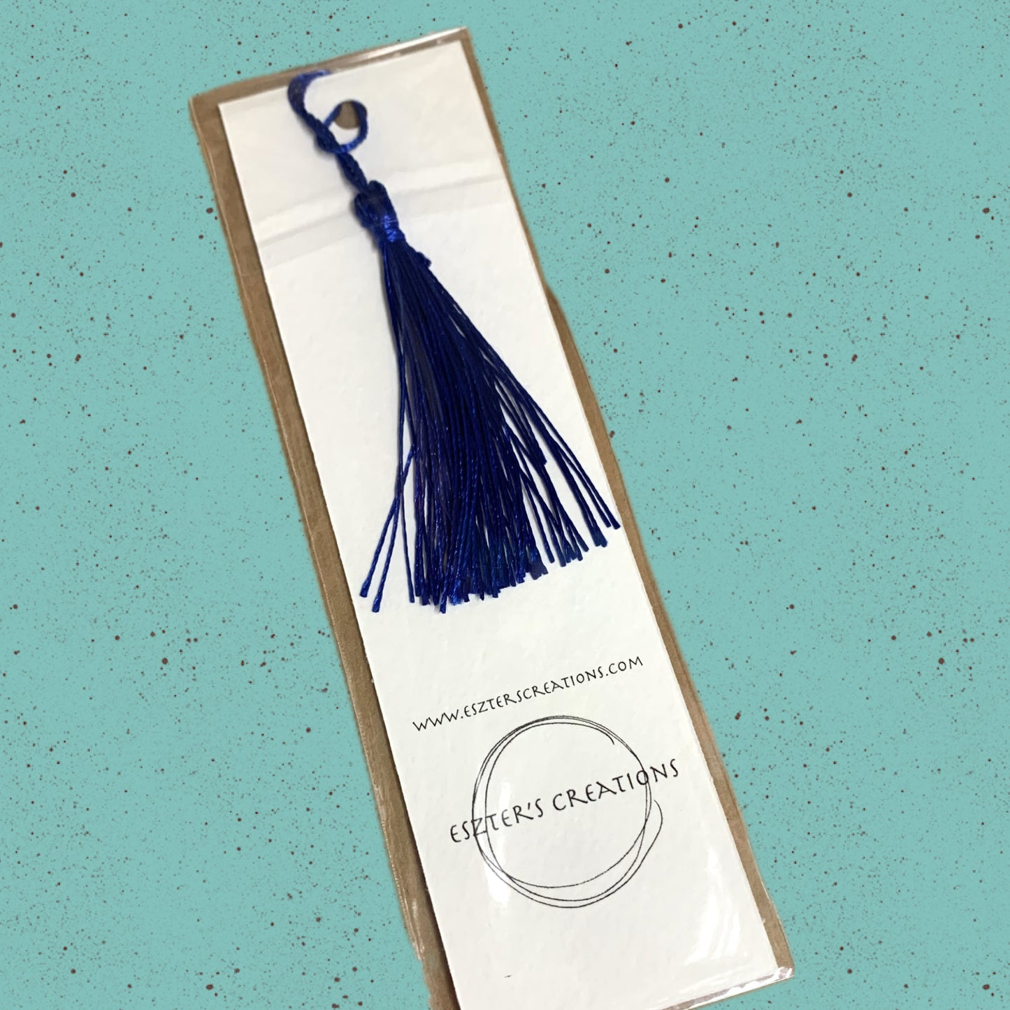 ESZTER'S CREATIONS- "Coral Trout" Bookmark- Textured Paper