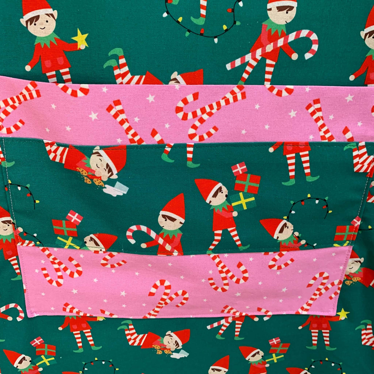 MUMMA WHOOPEE - "Cheeky Elves" Christmas Apron