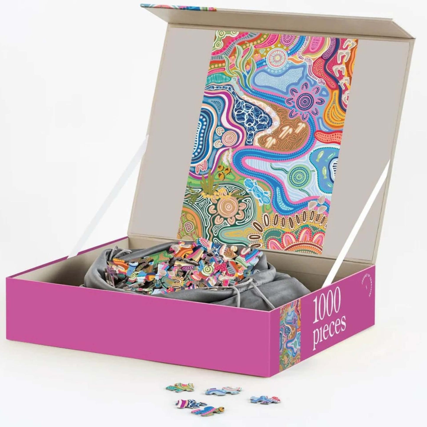 JOURNEY OF SOMETHING - 1000 PIECE PUZZLE - COLOURFUL LIFE - Ashleigh Anne Bruza
