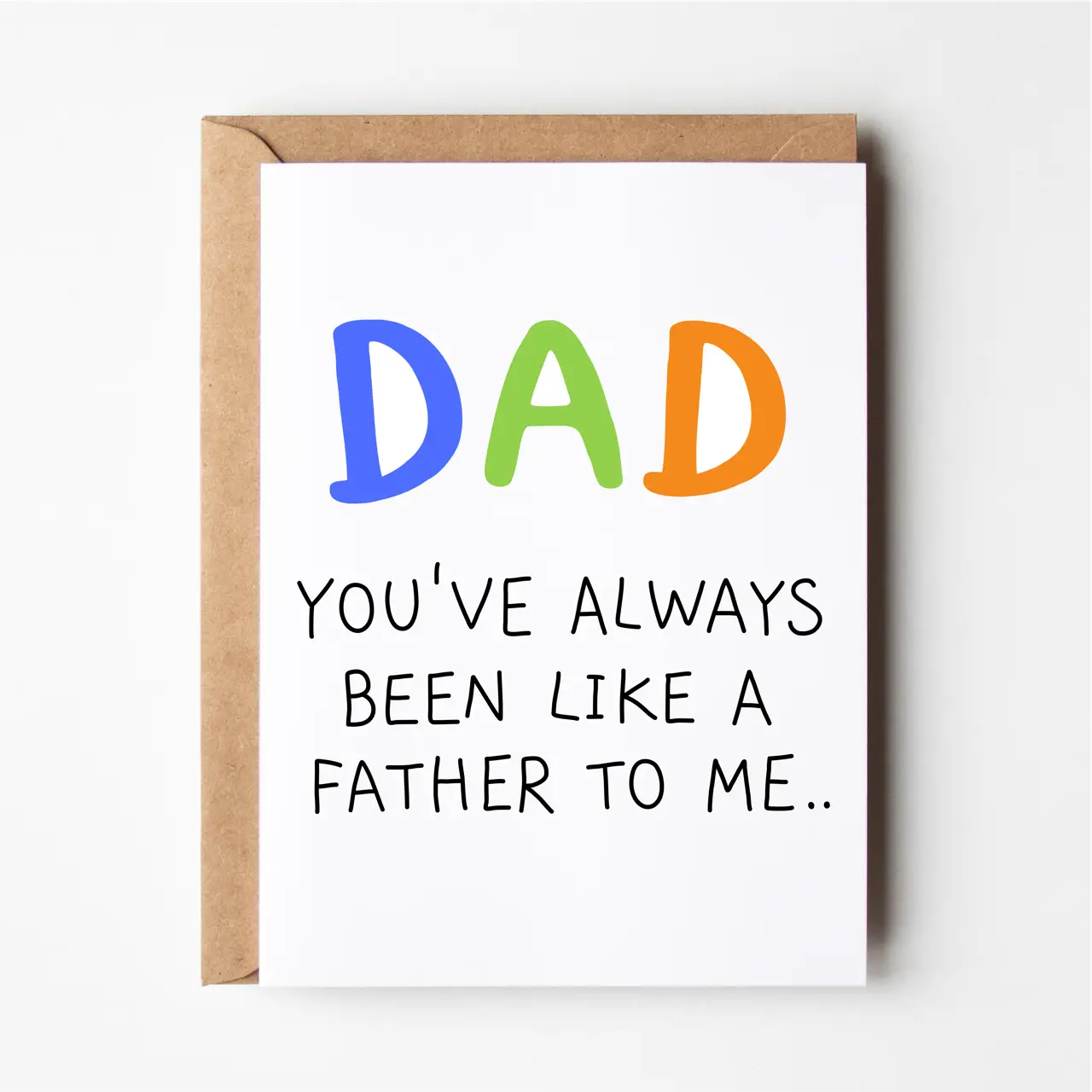FRIENDS OF HENRY - "LIKE A FATHER TO ME" - Greeting Card