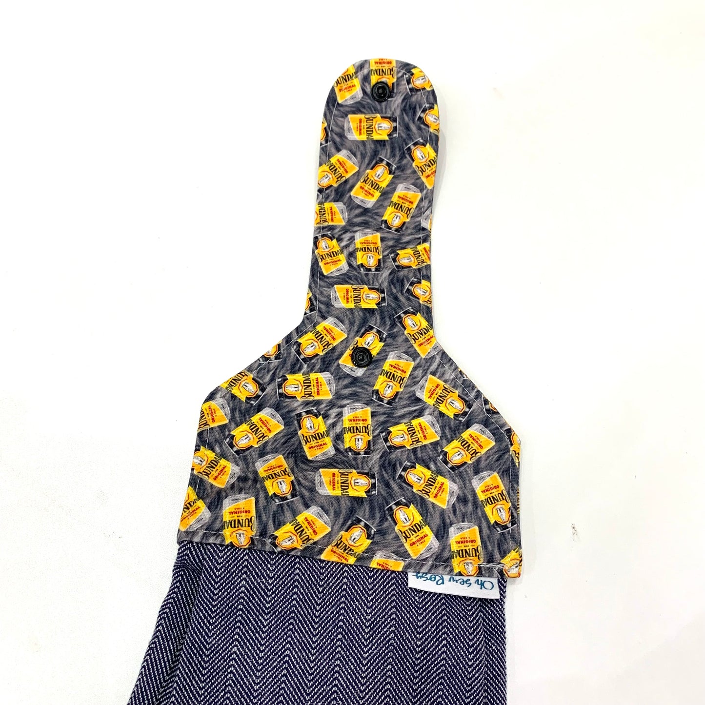 OH SEW ROSY: Hanging Towels- Bundy Rumbo Blue/Grey