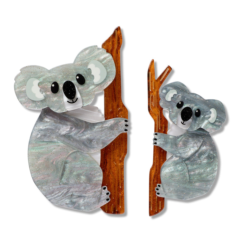ERSTWILDER - Among the Eucalyptus Brooch Pair - BY YOUR SIDE COLLECTION