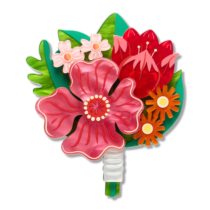 ERSTWILDER - "PETALS FOR KEEPS" Brooch - CELEBRATIONS