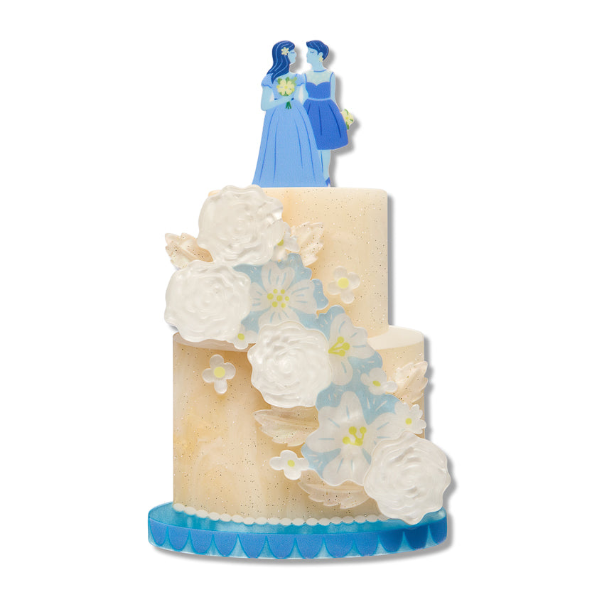 ERSTWILDER - "LOVE ON TOP" Brooch - CELEBRATIONS