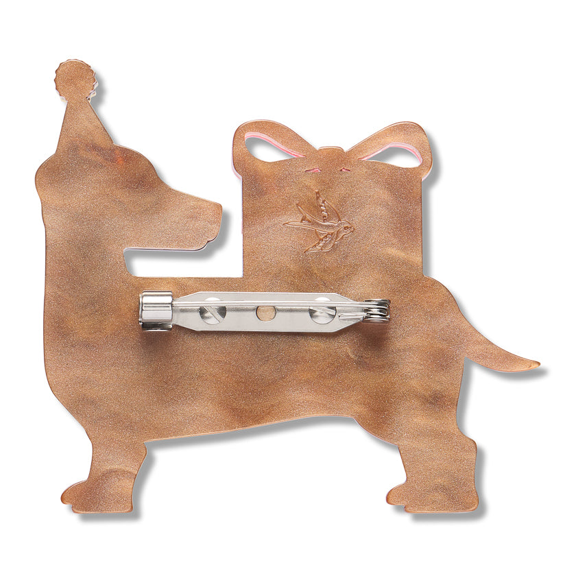 ERSTWILDER - "PRESENT COMPANY" Brooch - CELEBRATIONS