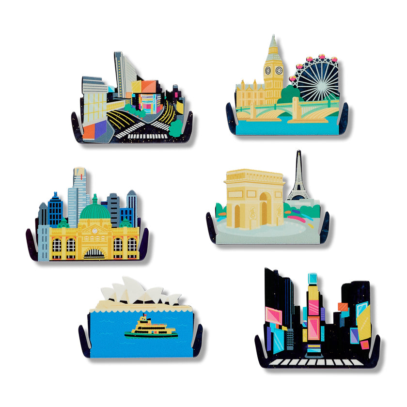 ERSTWILDER - "FIREWORKS FAR AND WIDE" Brooch - CELEBRATIONS