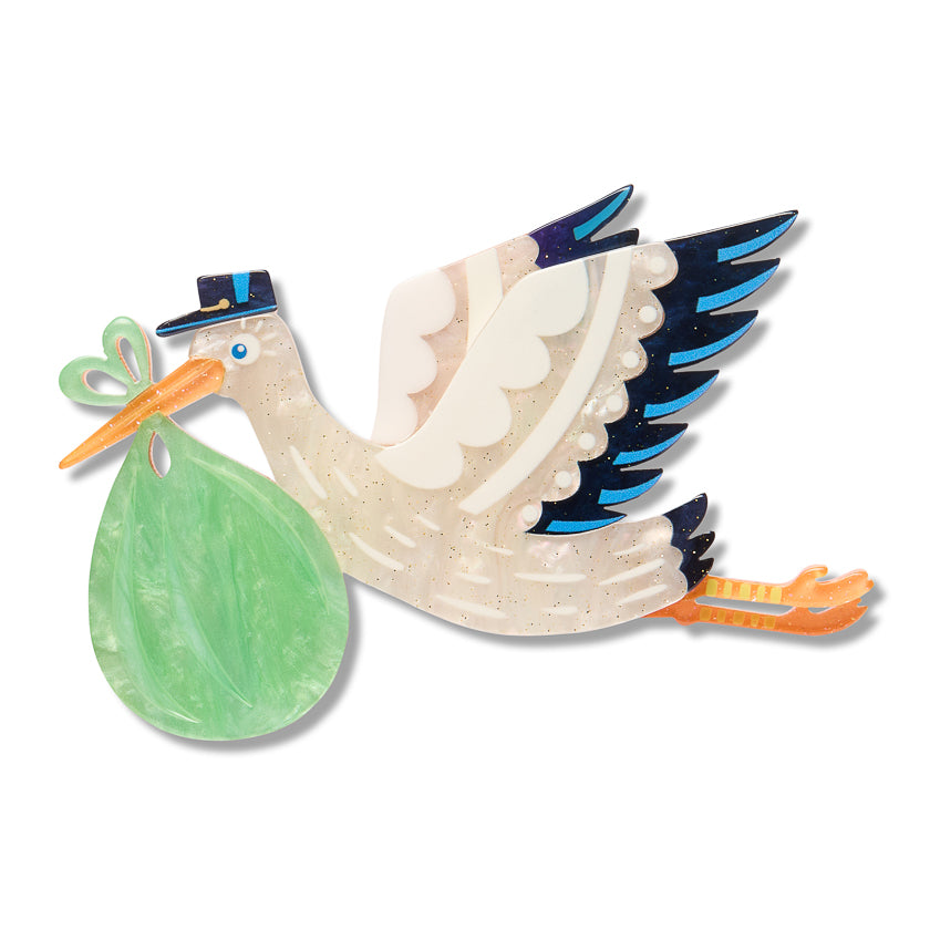 ERSTWILDER - "BUNDLE OF JOY" Brooch - CELEBRATIONS