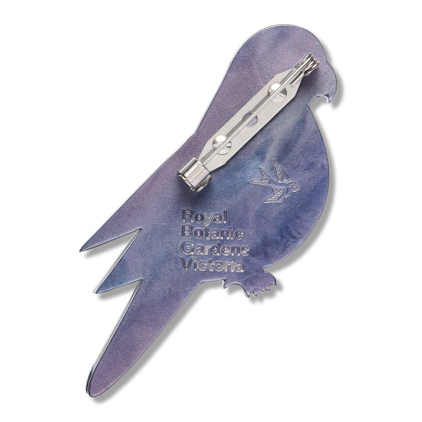 ERSTWILDER - "Eastern Rosella" Brooch - ROYAL BOTANIC GARDENS VICTORIA