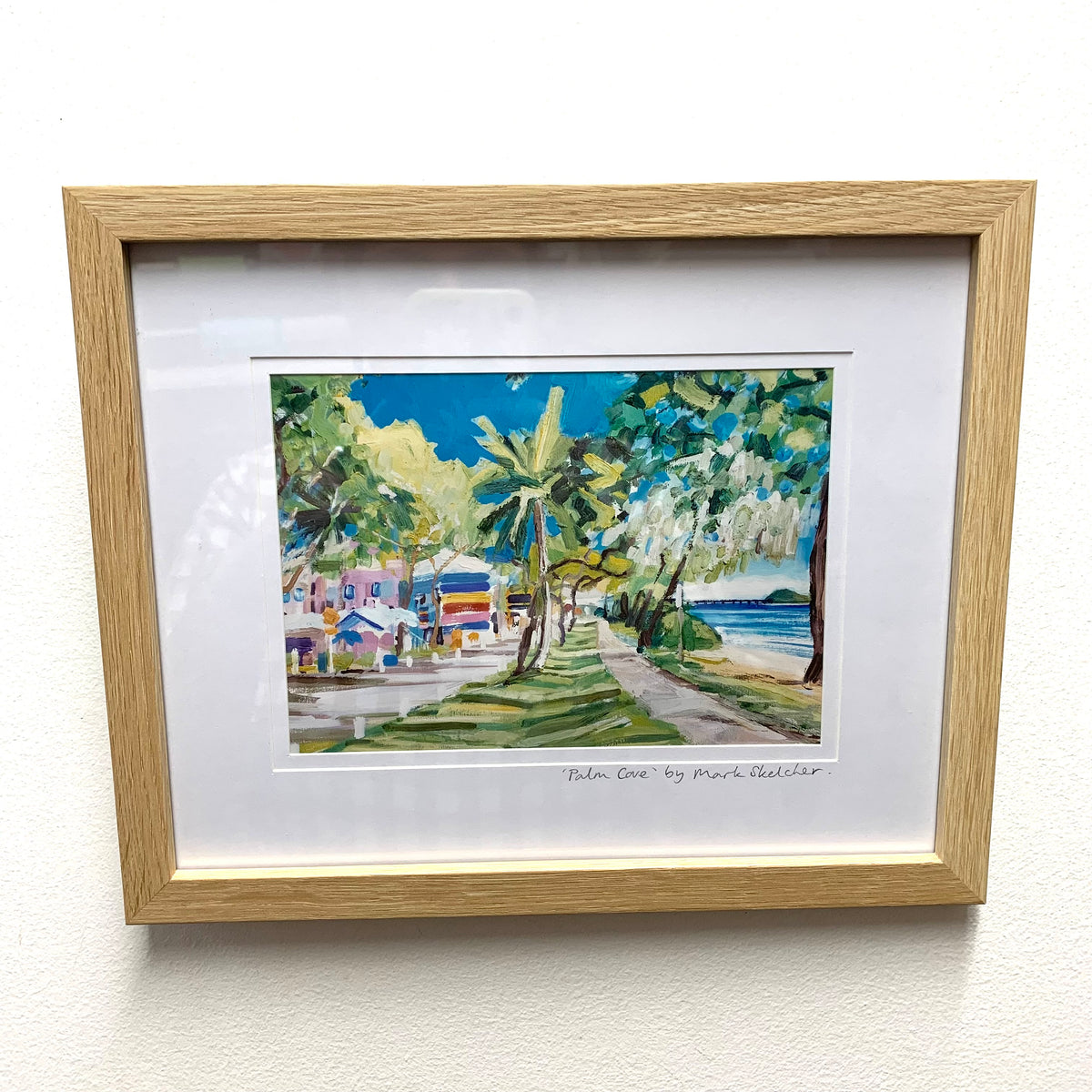 Mark Skelcher Artist - "Palm Cove"- Framed Artist Print