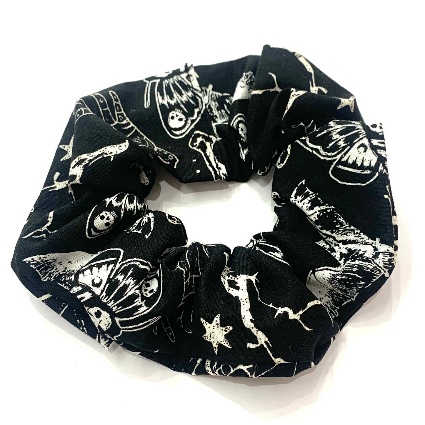 MUMMA WHOOPEE - "Black Magic" Halloween Jumbo Scrunchies