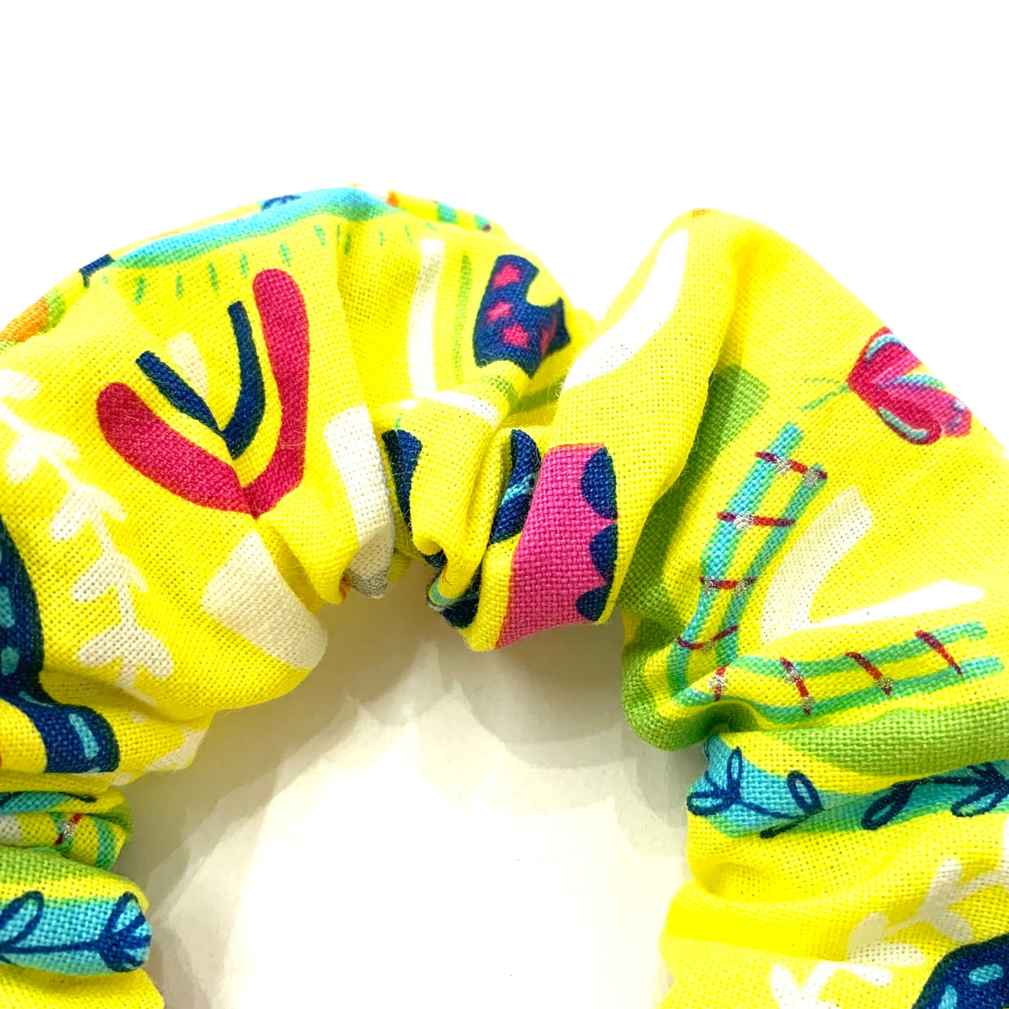MUMMA WHOOPEE - "Yellow Rainbows" REGULAR SCRUNCHIES