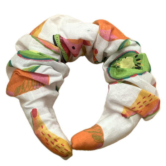 THIS BIRD HAS FLOWN -  JUMBO SCRUNCHIE HEADBANDS- Fruity