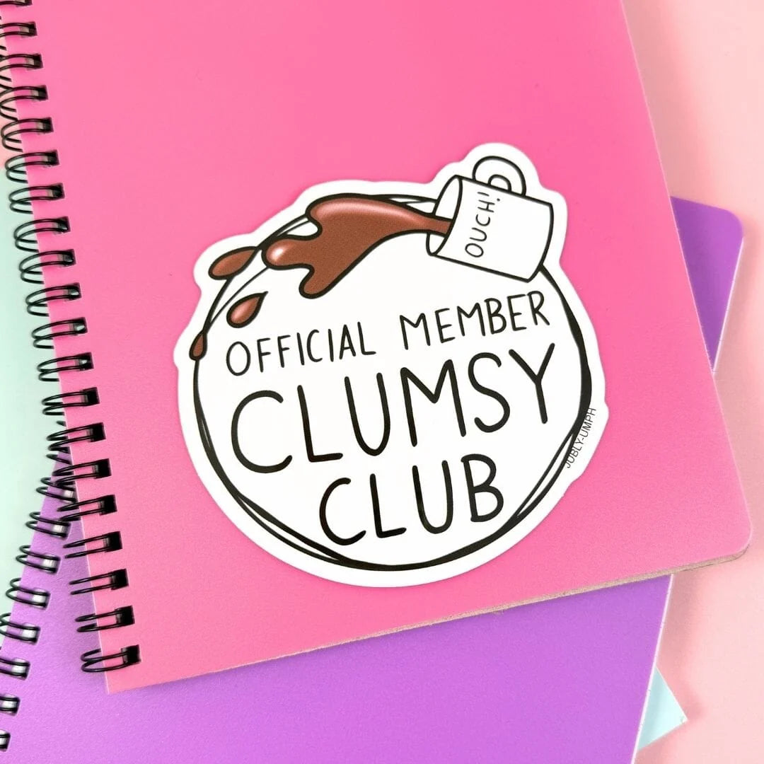 JUBLY-UMPH - "Clumsy Club" - Sticker