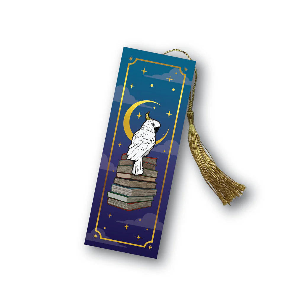 LITTLE GREEN MINI- "Cockatoo" Bookmark