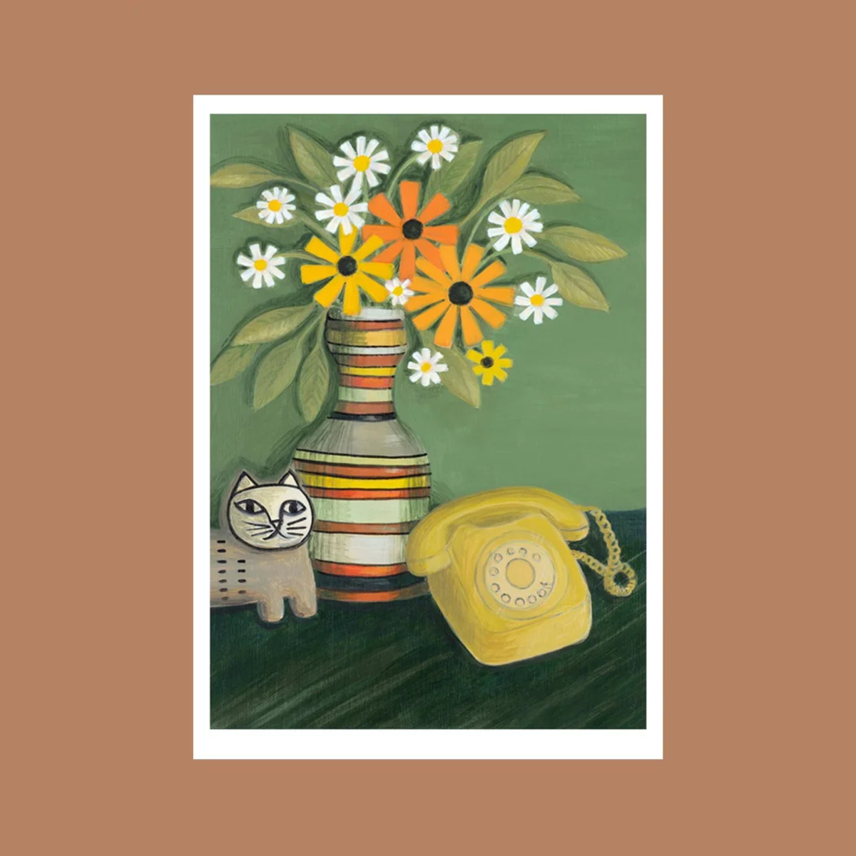 CLAIRE ISHINO- MEDIUM LIMITED EDITION A4 PRINTS- "Call Me"