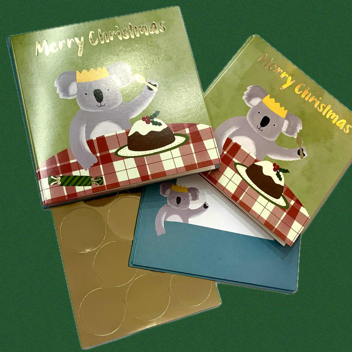 CANDLEBARK CREATIONS - "Feasting Koala"- Box of 10 Cards