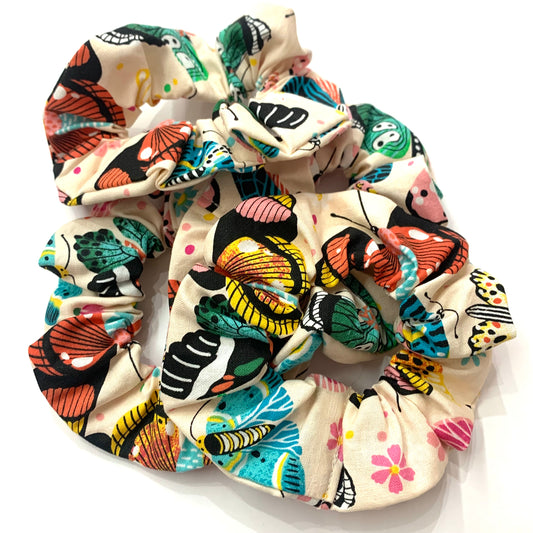 MUMMA WHOOPEE - "Moths" REGULAR SCRUNCHIES