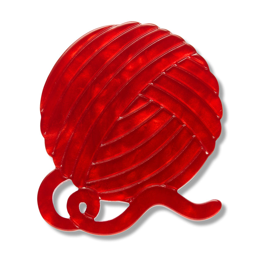 ERSTWILDER - "Ball of Yarn" Simplified Mini Brooch - ARTS AND CRAFTS PART 2
