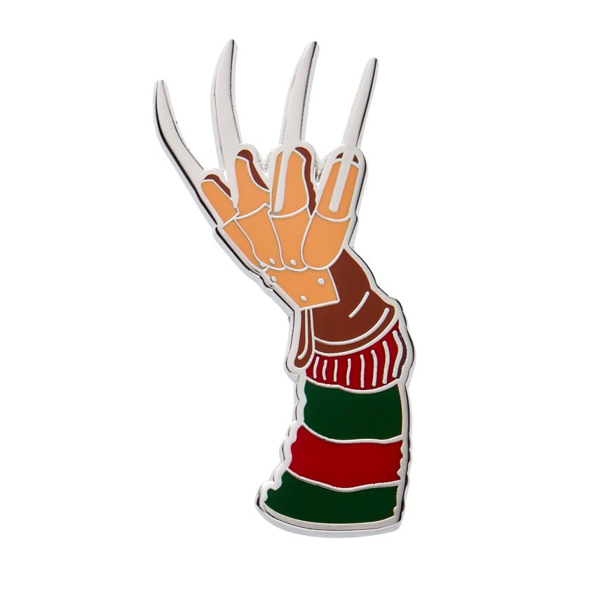 ERSTWILDER - "Freddy Krueger Enamel Pin" - THRILLS AND CHILLS- HALLOWEEN COLLECTION