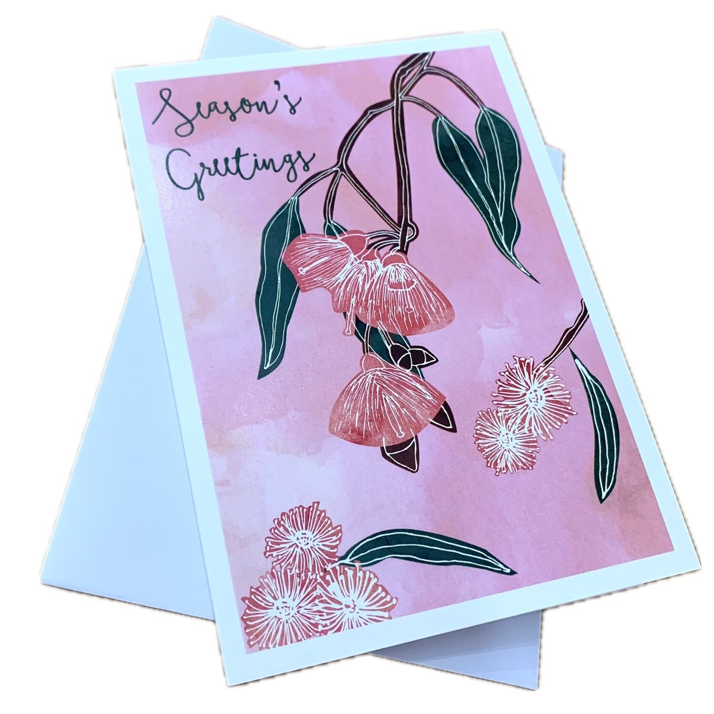 CANDLEBARK CREATIONS - "Gum Blossom Season" Australiana Single Cards
