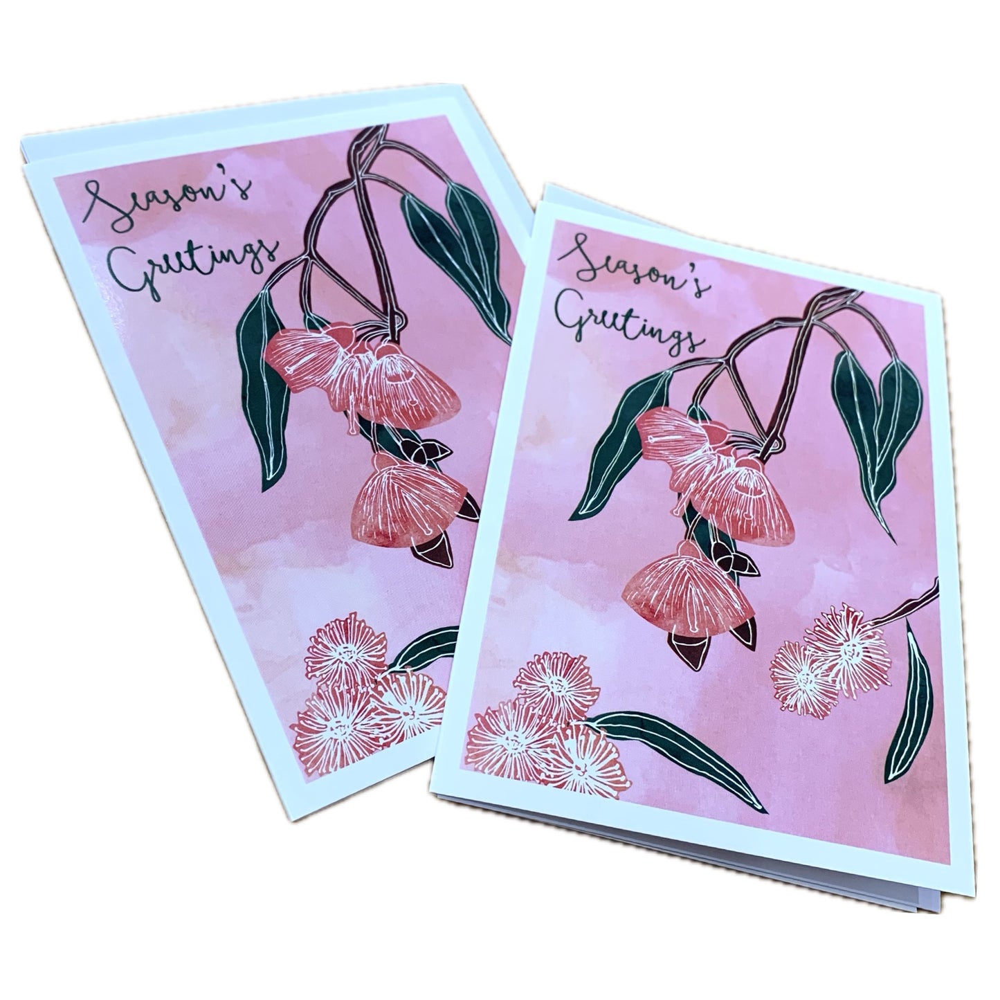 CANDLEBARK CREATIONS - "Gum Blossom Season" Australiana Single Cards