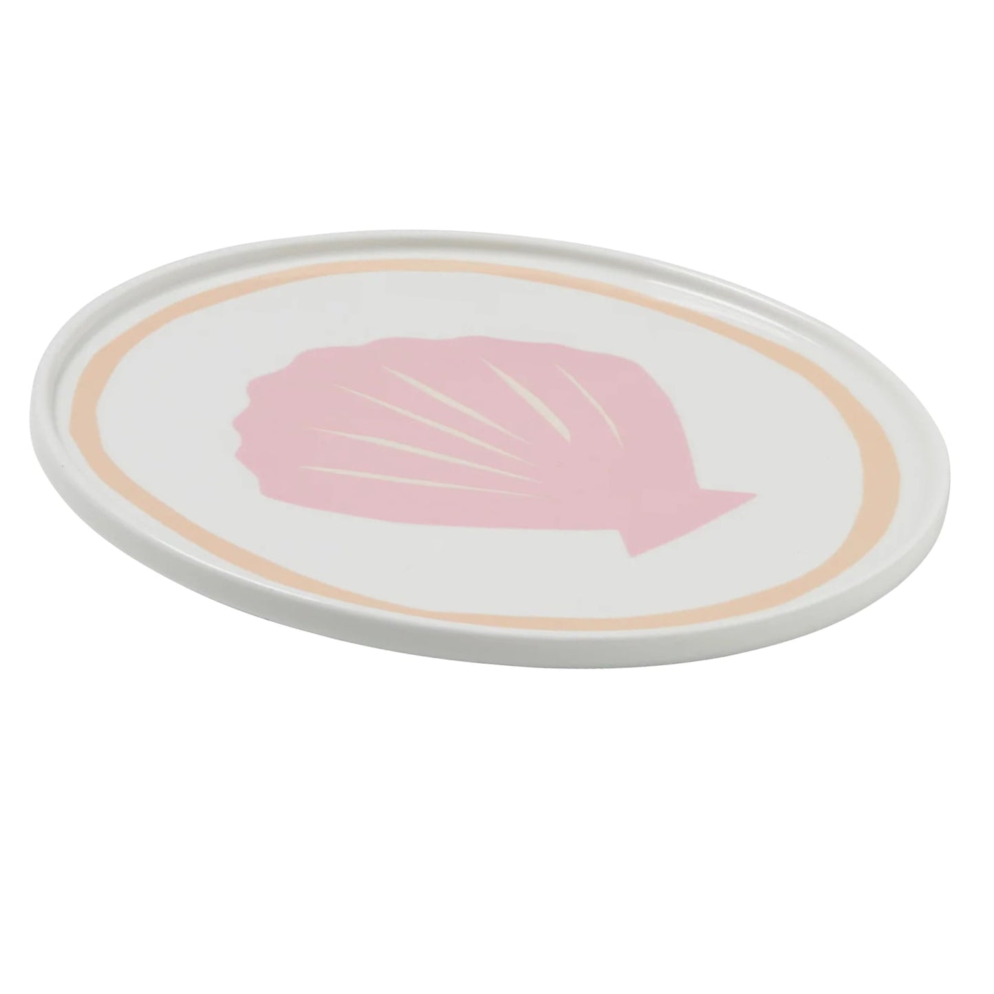 In The Roundhouse - "Pink Shell" Plate