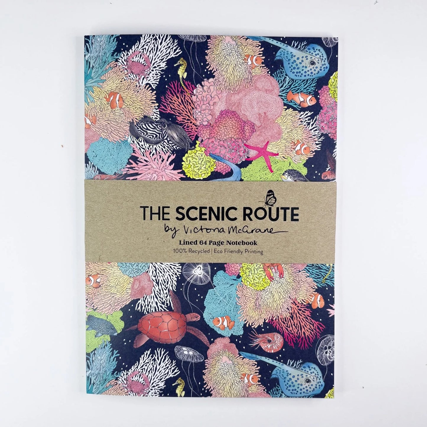 The Scenic Route - "Great Barrier Reef"- Lined Notebook
