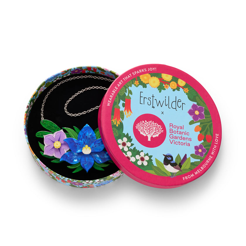 ERSTWILDER - "Garden in Full Bloom" Necklace - ROYAL BOTANIC GARDENS VICTORIA