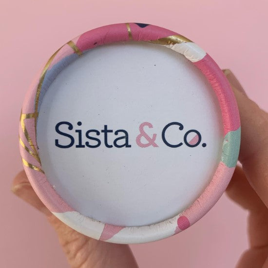 SISTA & CO. - BESPOKE HAND FANS - Good Vibes Only