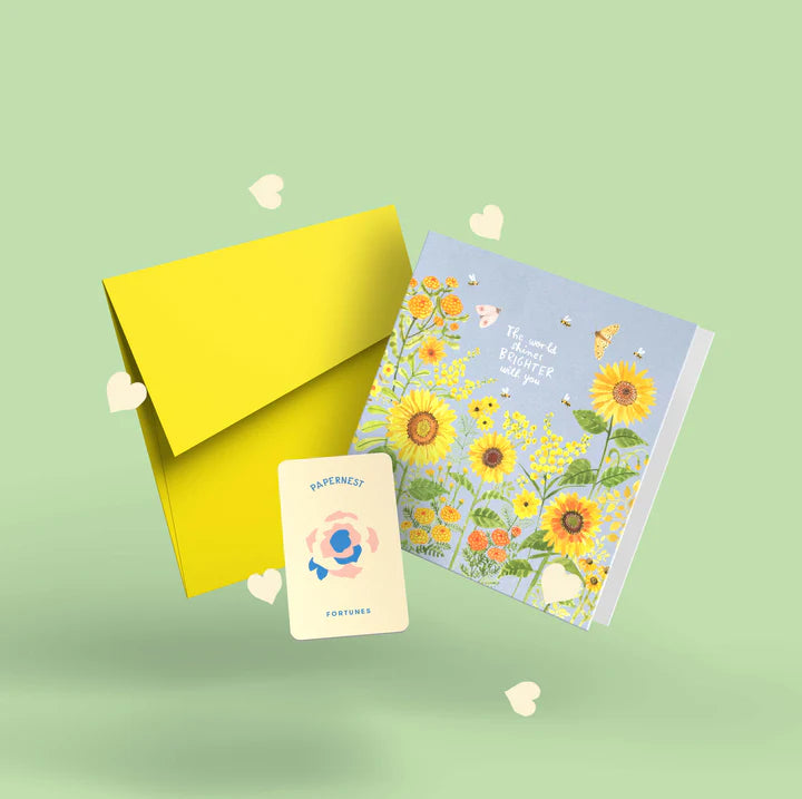 PAPERNEST - "The World Shines Brighter" Greeting Card