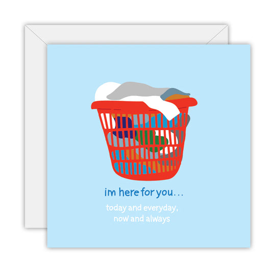 TO THE MOON & BACK PRINTS- "ALWAYS HERE FOR YOU"- Greeting Card