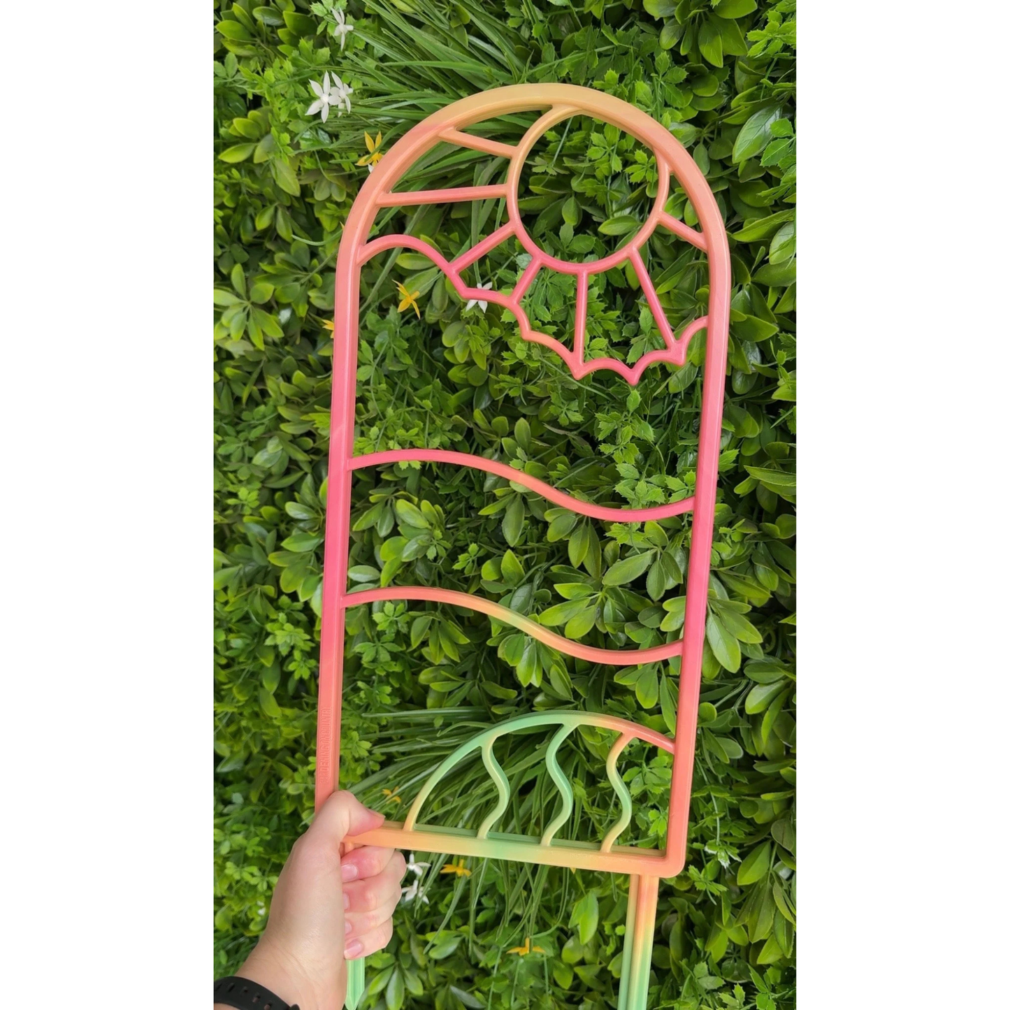 GARDENING ON COUNTRY - Wonga Garden Trellis Multicoloured— Recycled Plastic, Australian Made