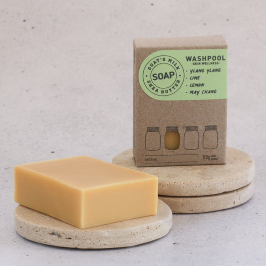 WASHPOOL SUPPLY CO- Ylang Ylang, Lemon, Lime May Chang Goat's Milk Soap