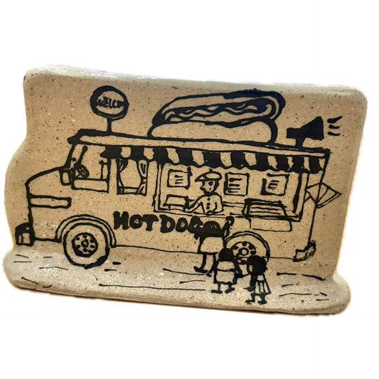 BELOVED POTTERY - Village - Hot Dog Truck