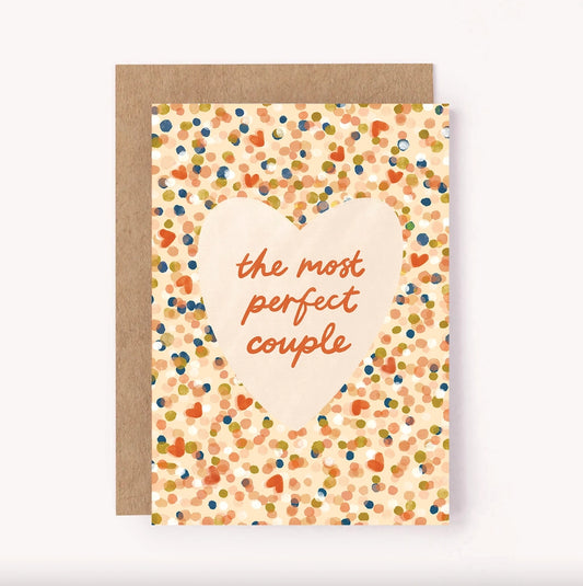 LAUREN SISSONS STUDIO- "Most Perfect Couple" Wedding or Engagement Card
