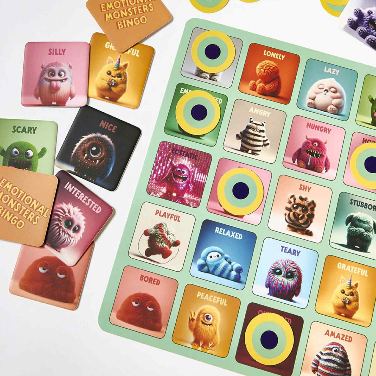 JOURNEY OF SOMETHING- Emotional Monsters Bingo