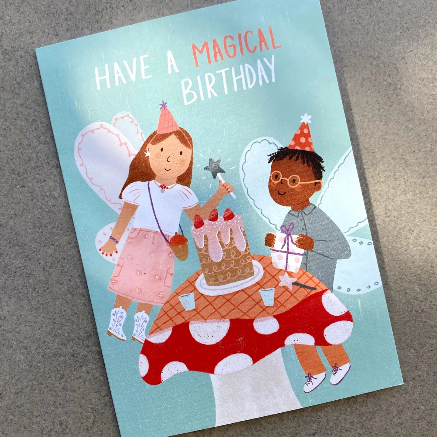 LAUREN SISSONS STUDIO- "Have a Magical Birthday" - Blank Greeting Card