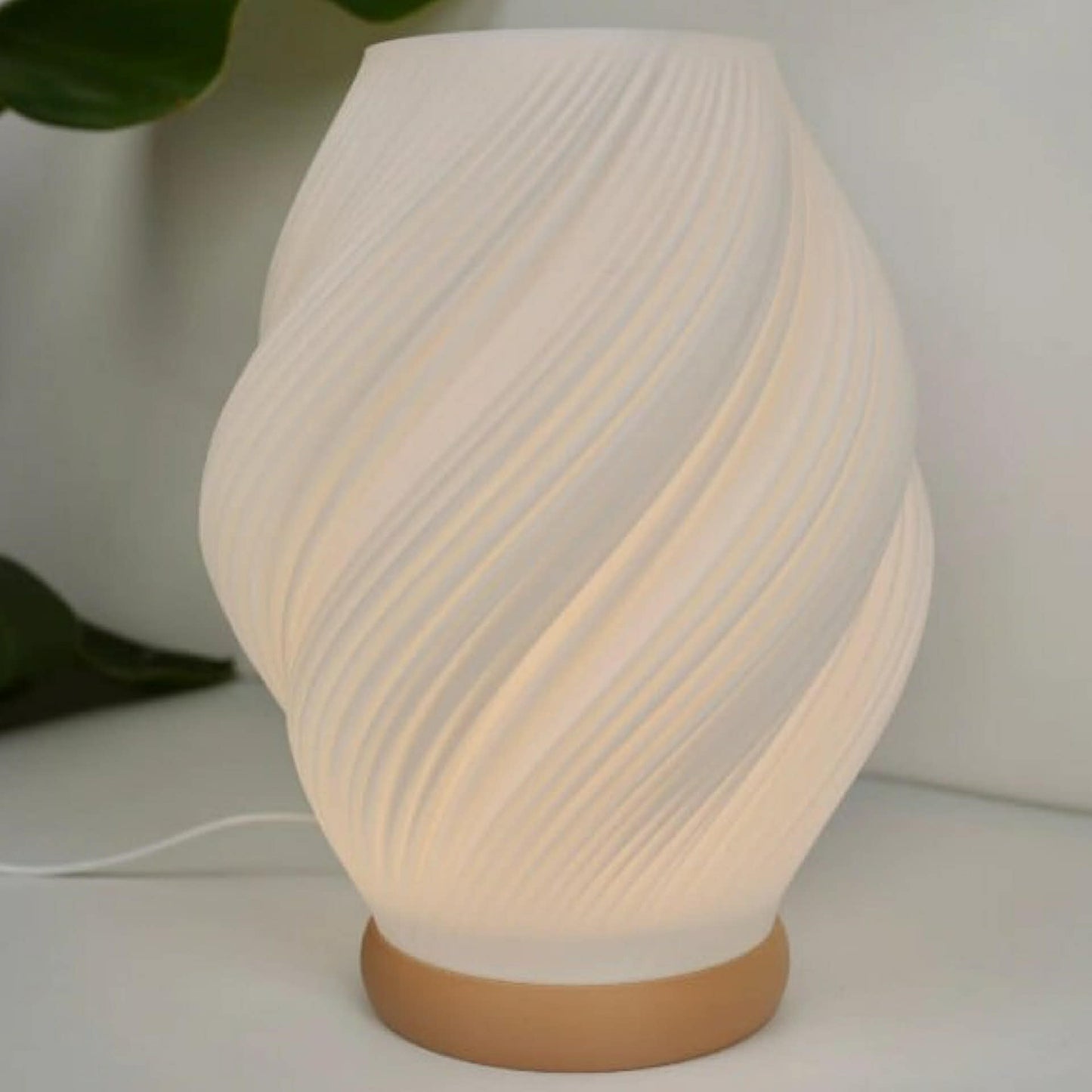 DWAYNSKI.3D - ILUTWIST Table Lamp Grey