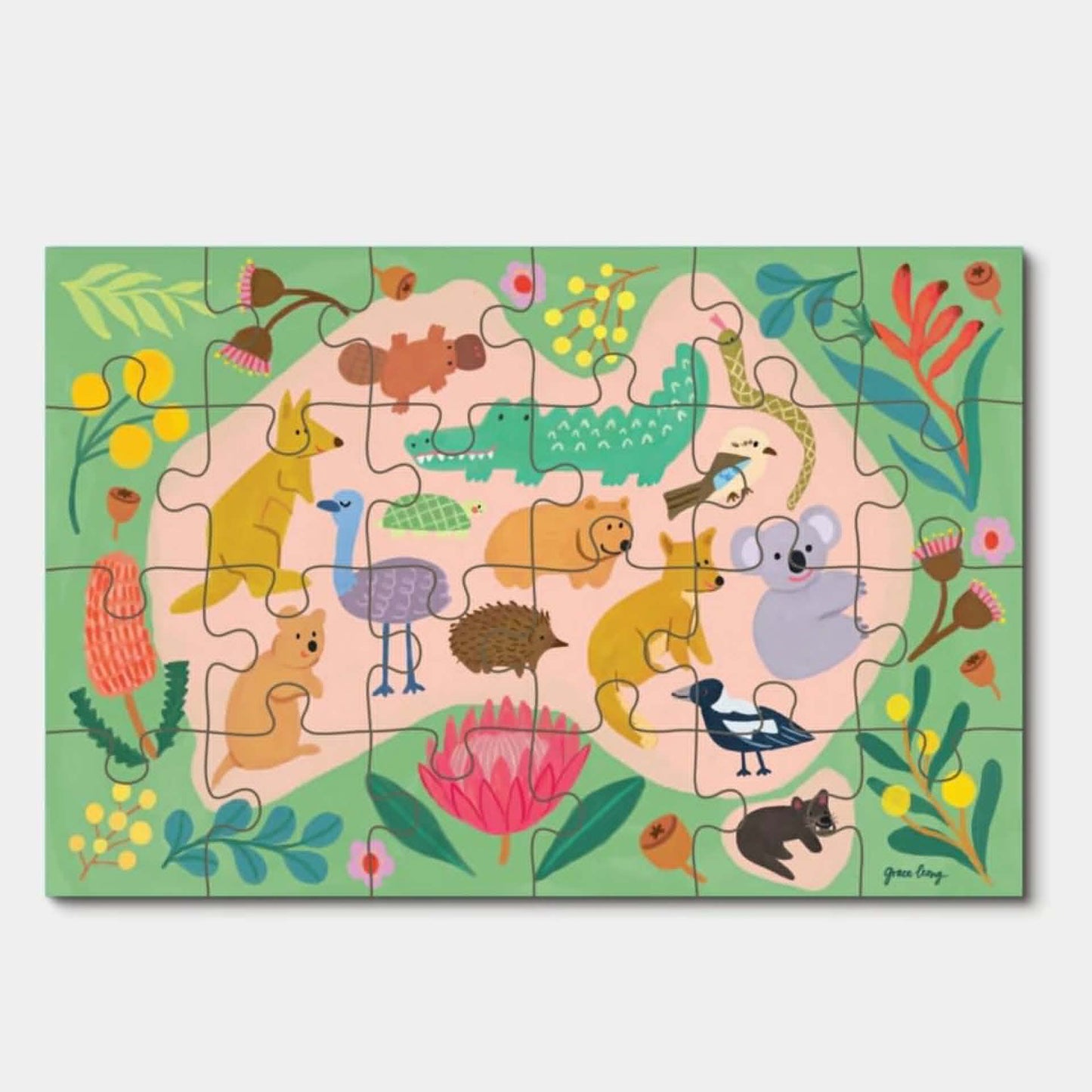 JOURNEY OF SOMETHING - 24 PIECE KIDS PUZZLE - Animal Carnival (Copy)