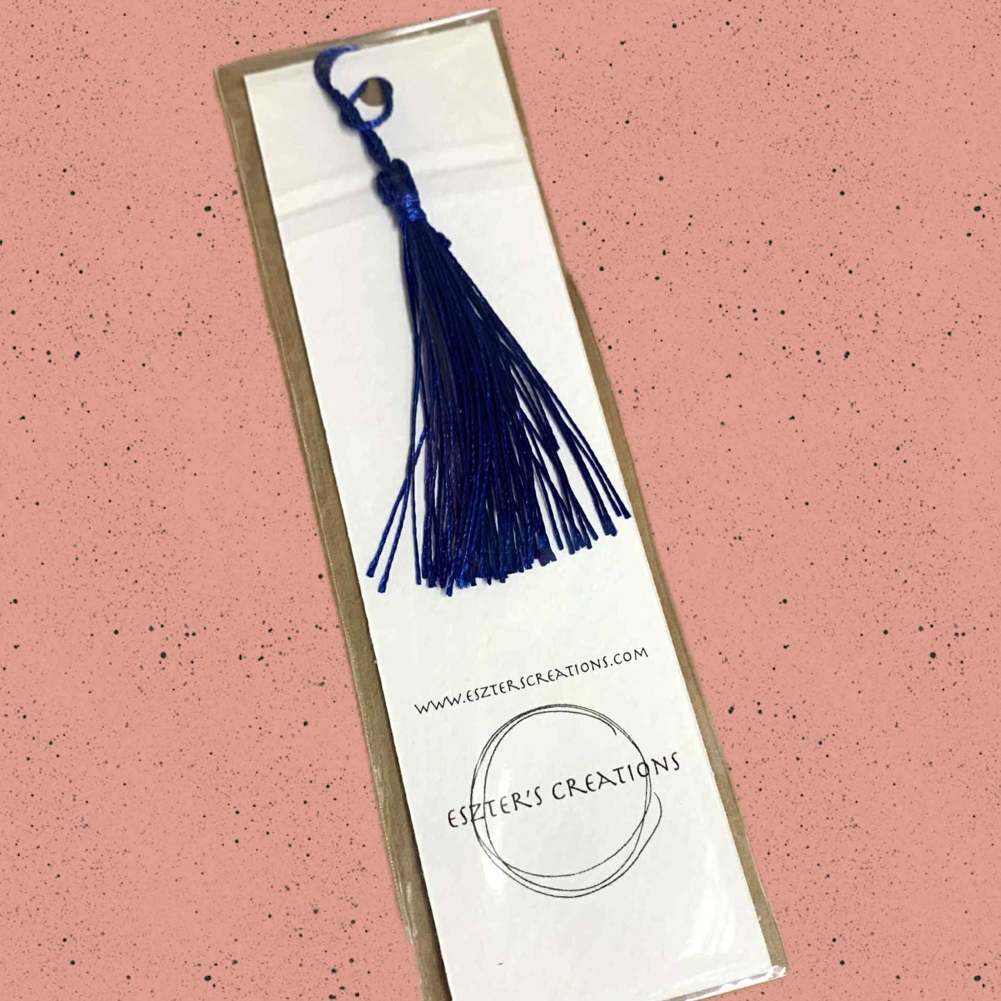 ESZTER'S CREATIONS- "Monarch Butterfly" Bookmark- Textured Paper