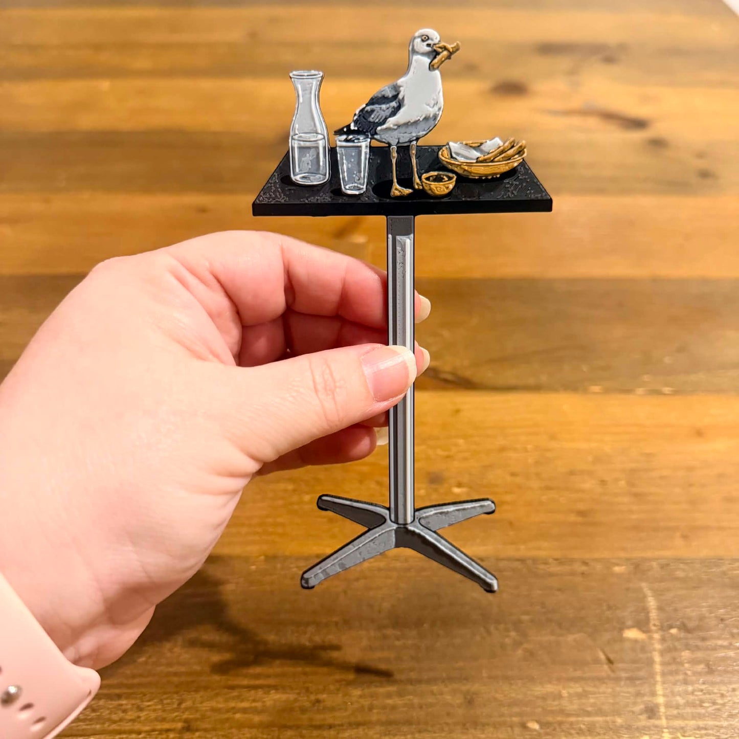 DWAYNSKI.3D - "Seagull" Urban Birds Bookmark