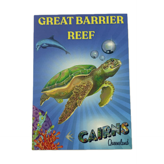 HAYLEY GILLESPIE - "GBR TURTLE" POSTCARD