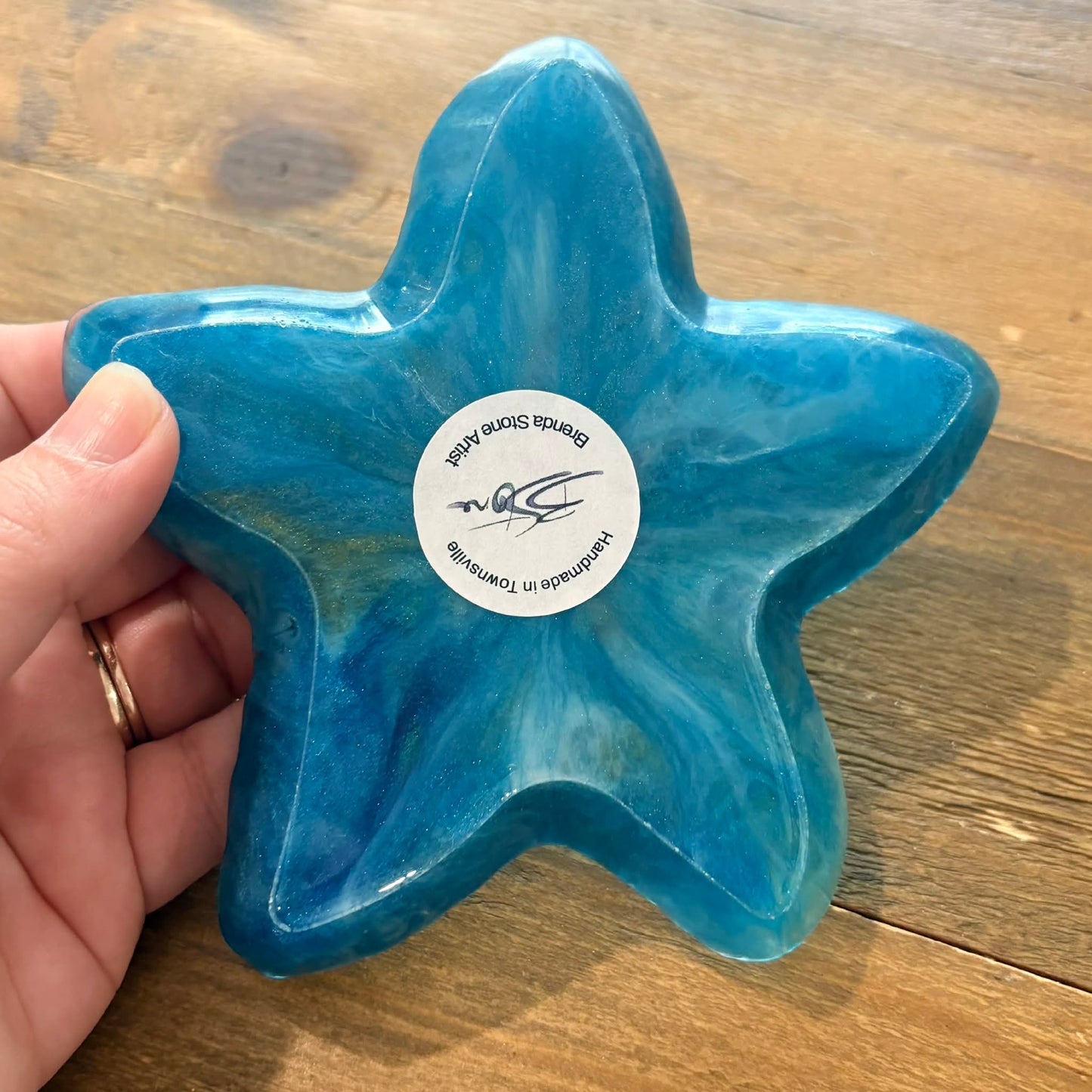 BRENDA STONE ART - Starfish Resin Tray 1