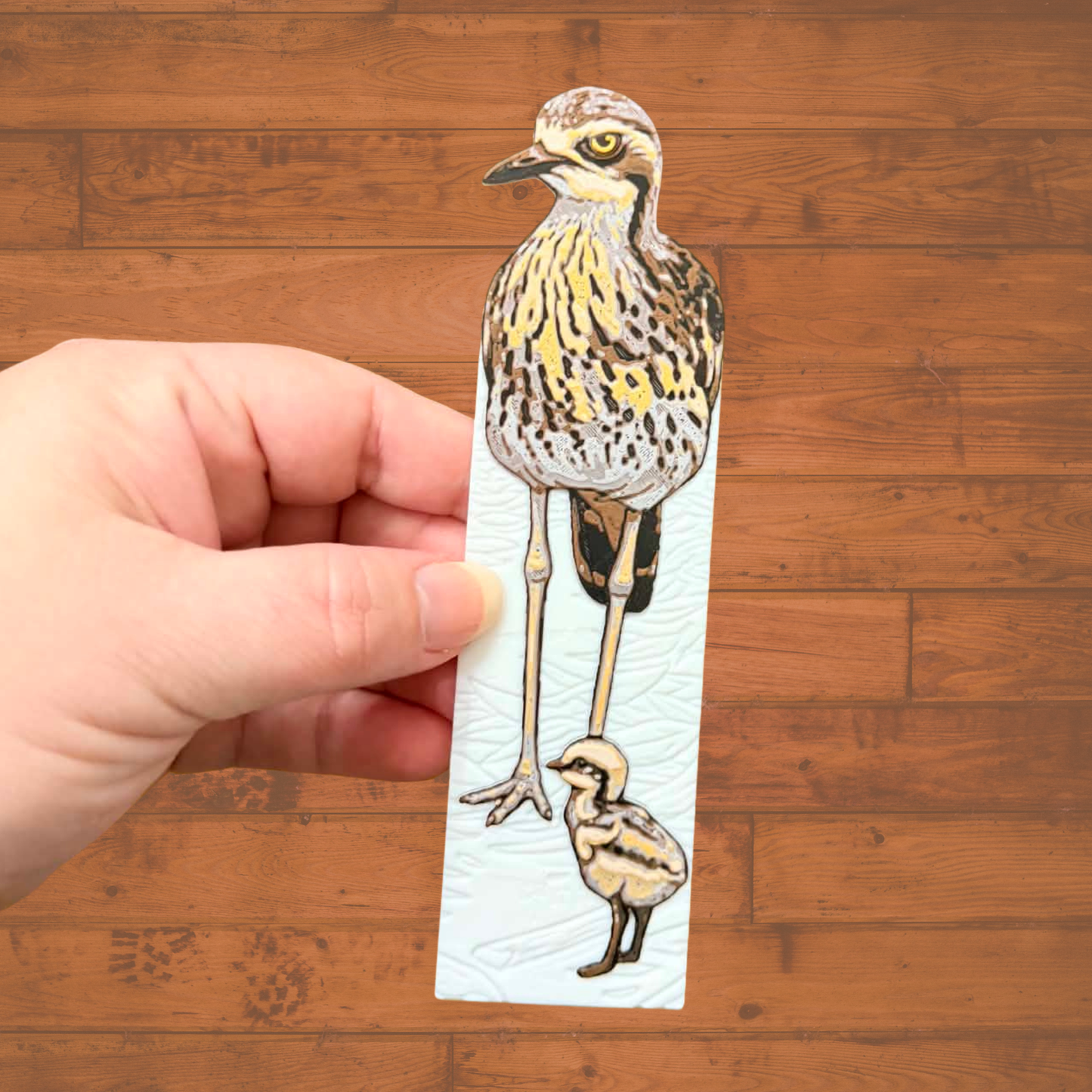 DWAYNSKI.3D - "Curlew" Urban Birds Bookmark