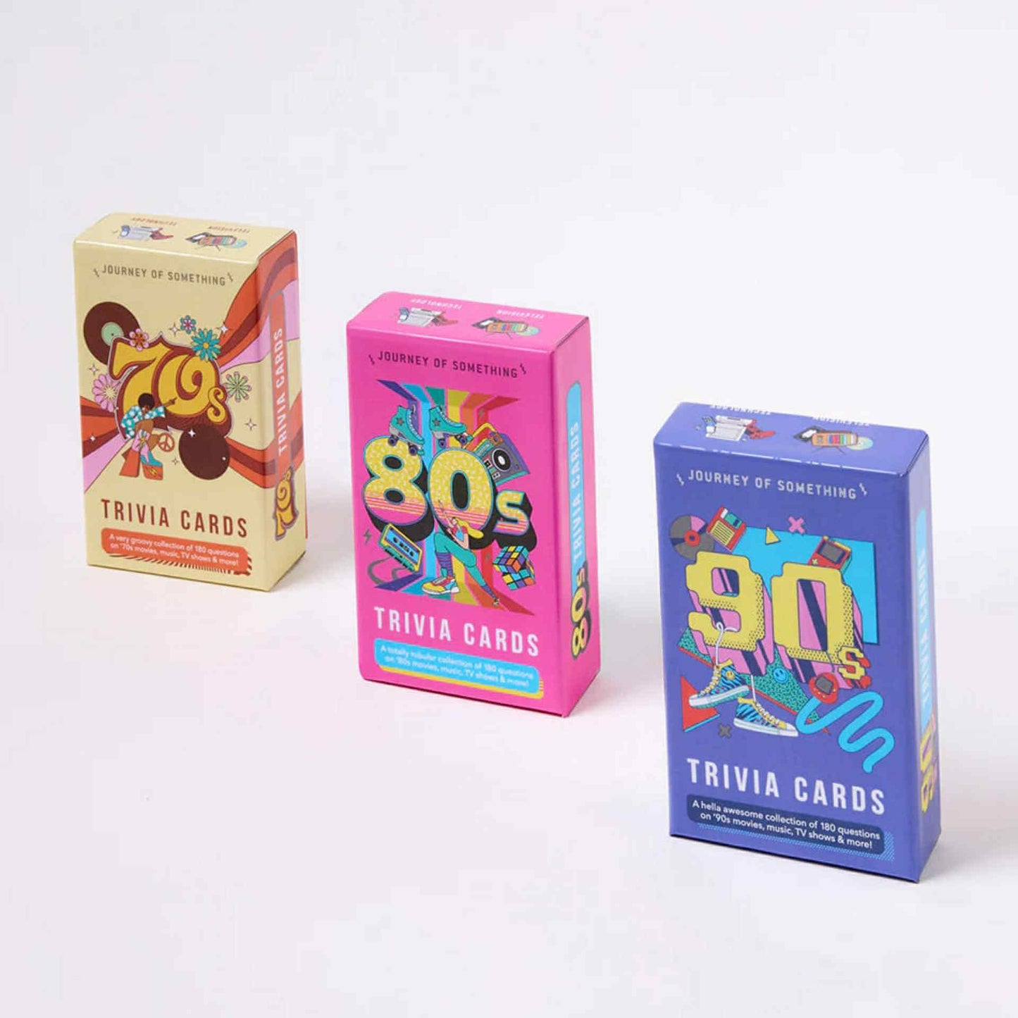 JOURNEY OF SOMETHING- 70'S TRIVIA CARDS