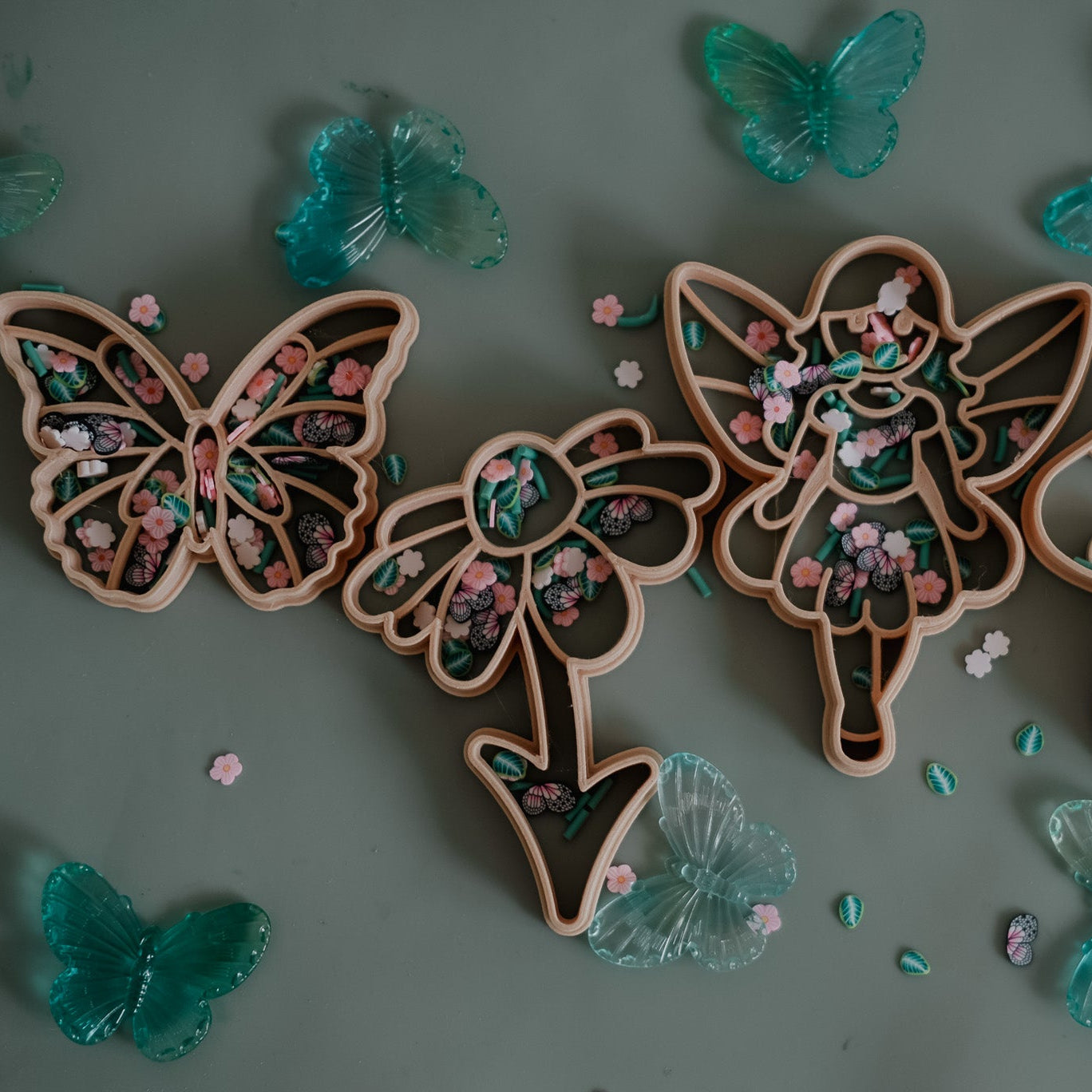 KINFOLK PANTRY- Fairy Cutter Set - Eco Playdough/Cookie Tools