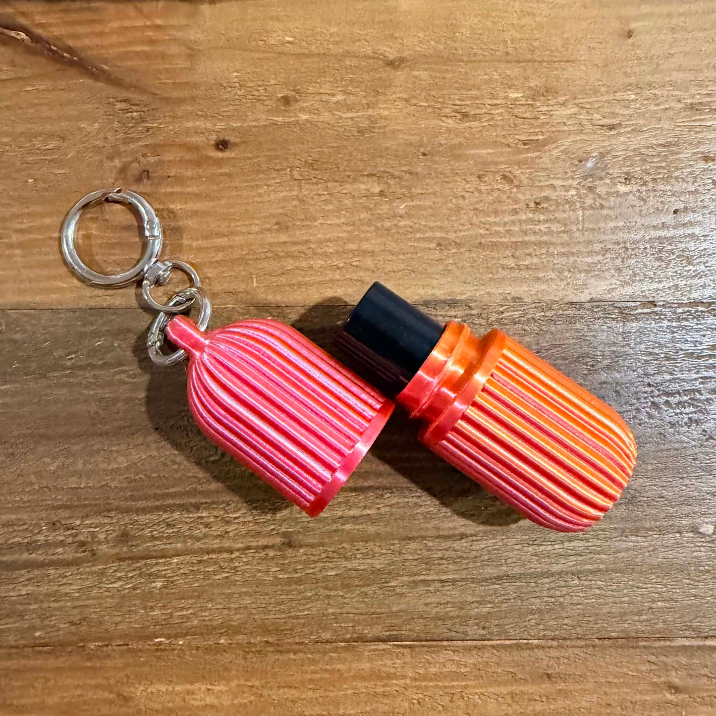DWAYNSKI.3D - ROYAL BLUE - LIPPIA Lip Balm/Lipstick Holder Keychain